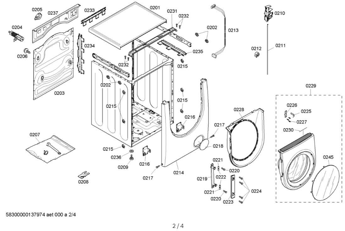 Understanding The Kenmore HE4T Parts A Detailed Diagram