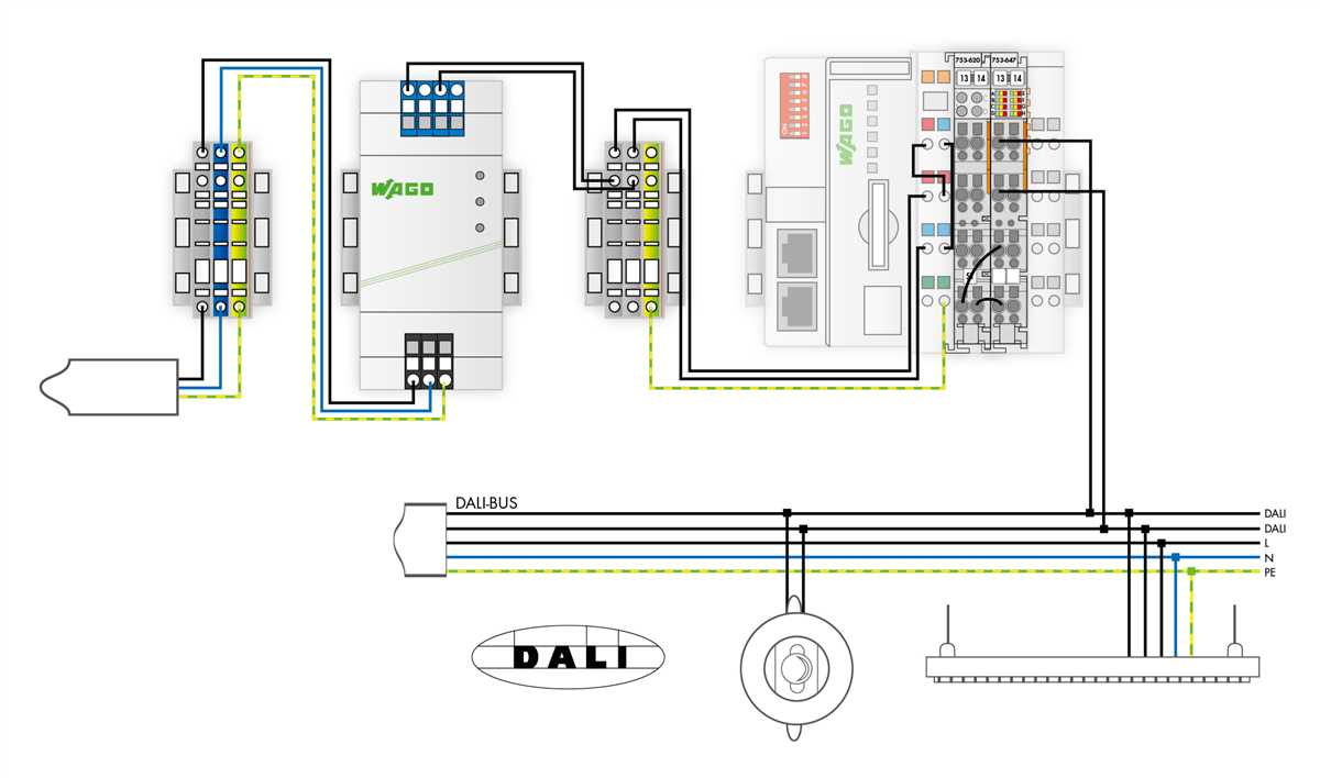 Detailed Wiring Diagram For Dali Lighting Control System